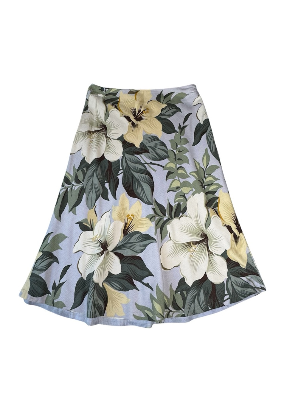 Tommy Bahama Floral Silk A Line Skirt Size 2